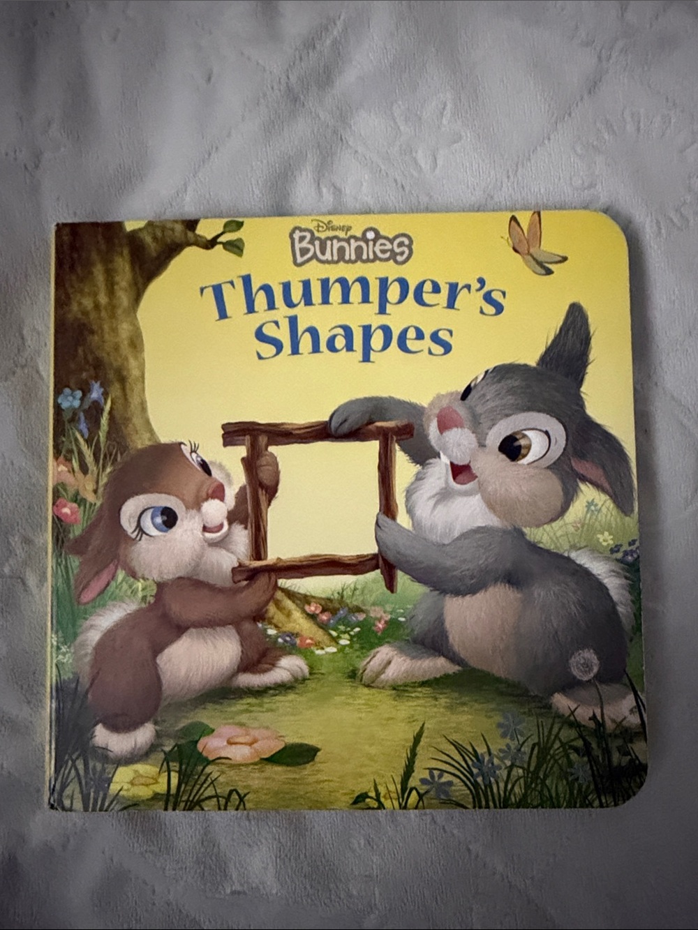 Disney Thumper's Shapes Board Book - Yellow, Gray, Brown